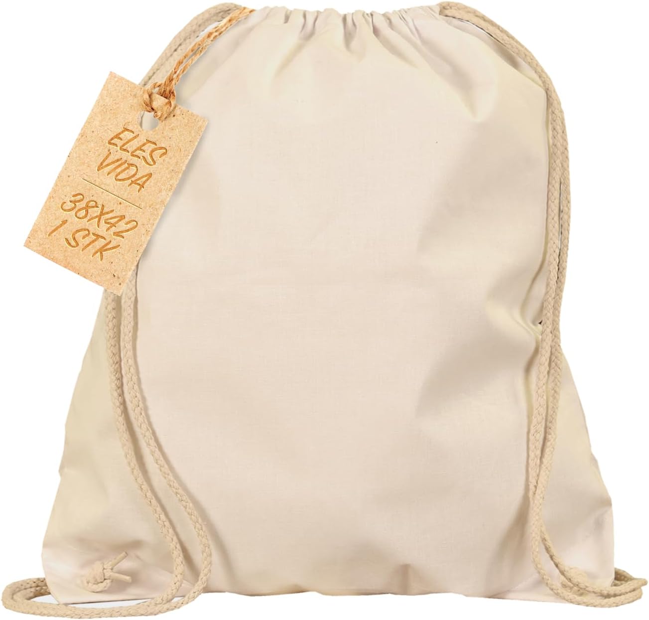 Sac de sport à cordon: en coton