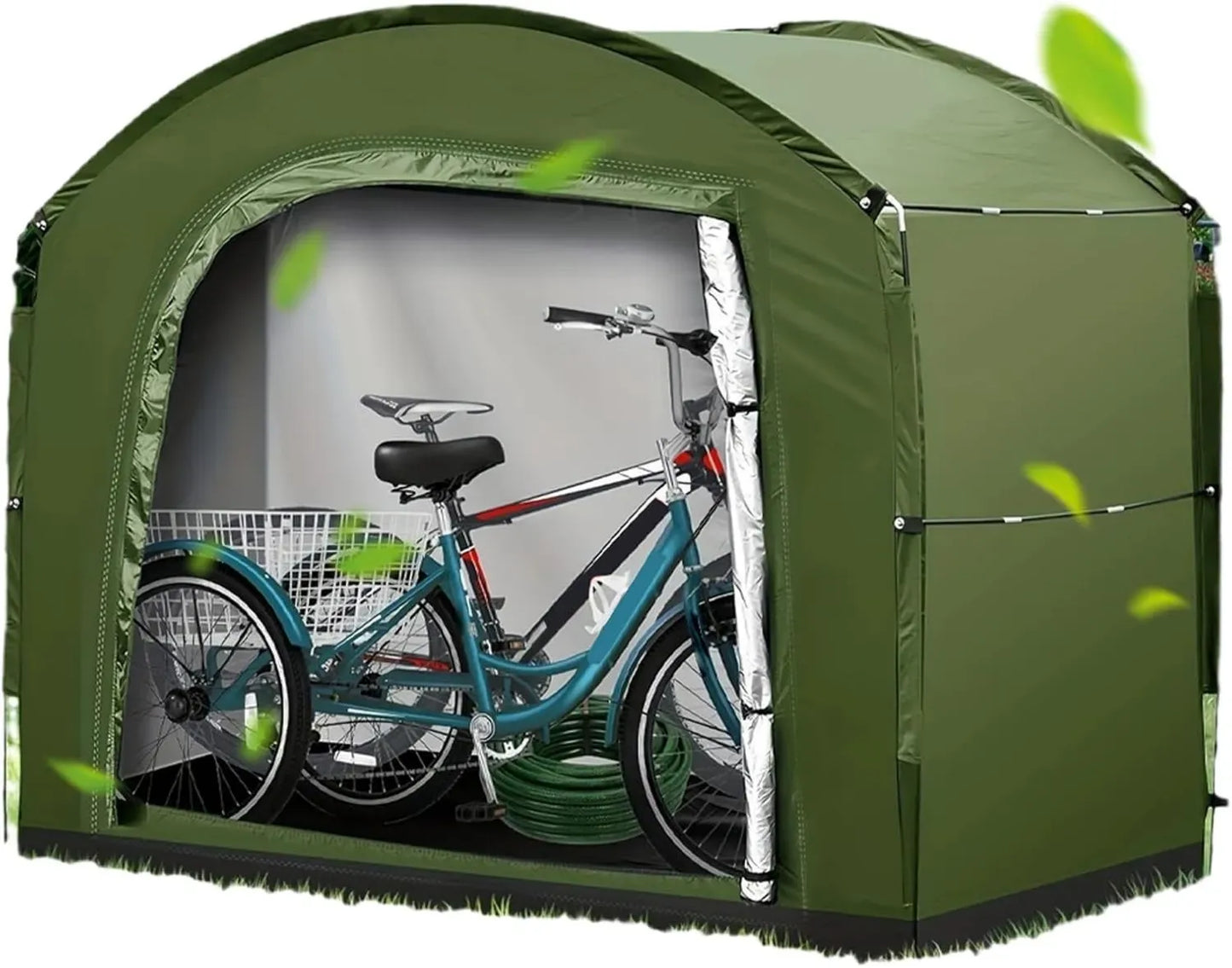 Abri Extérieur Imperméable pour Vélos et Motos - Tente de Rangement Polyvalente pour Jardin et Camping