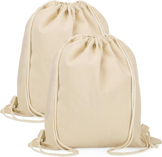 Sac de sport à cordon – unisexe, pour enfant, Lot de 2, 38 × 42 cm
